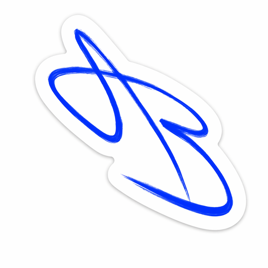 AB Signature Logo Vinyl Sticker