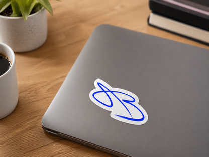 AB Signature Logo Vinyl Sticker